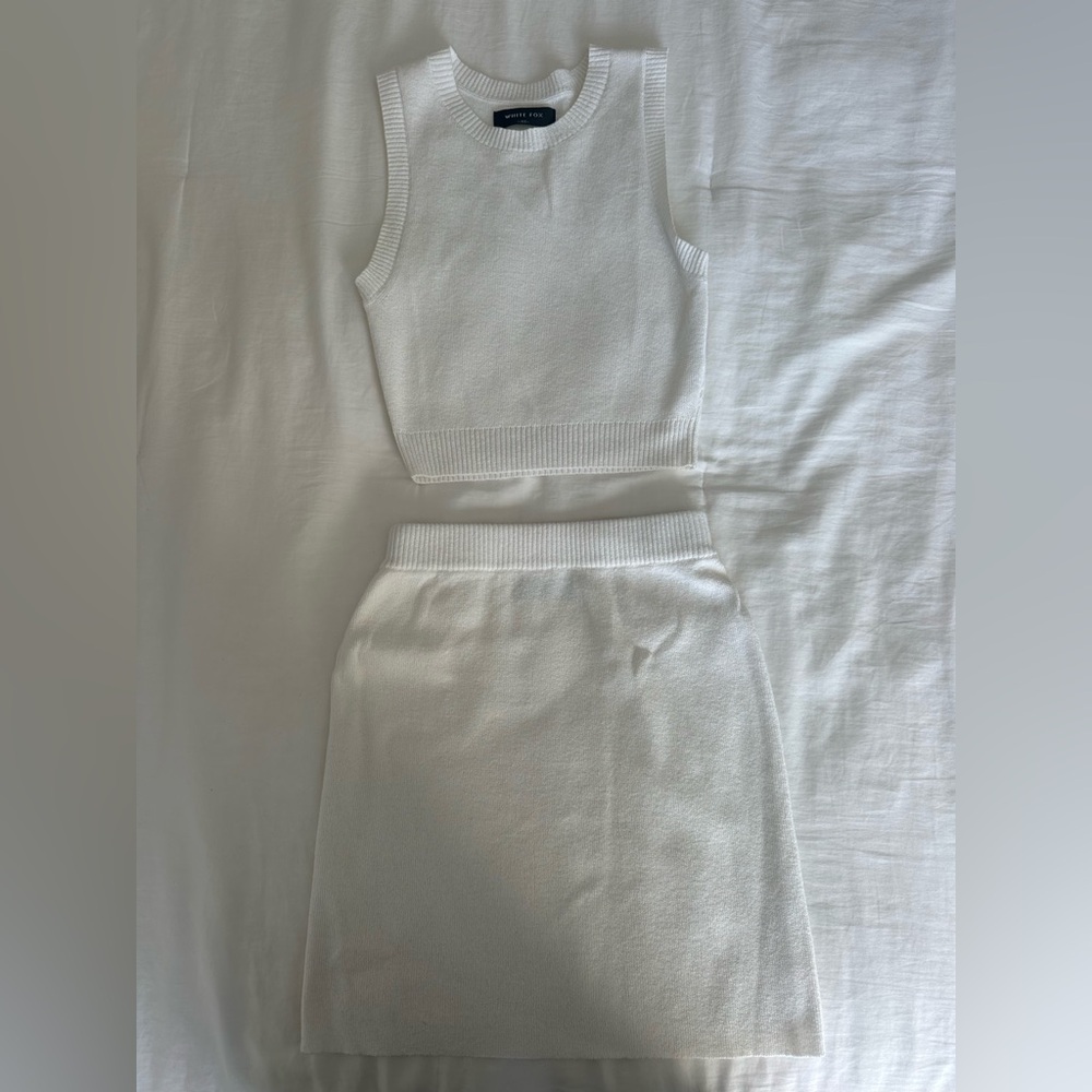 White Fox Boutique Skirt Set